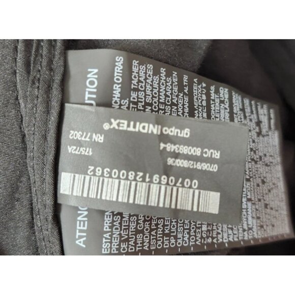 Zara LYOCELL-COTTON BALLOON FIT TROUSERS Black Size 29 - Picture 11 of 13